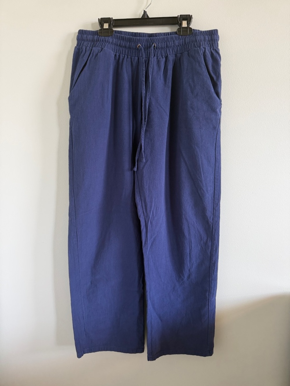 Women’s Relaxed Drawstring Pants - Navy Blue